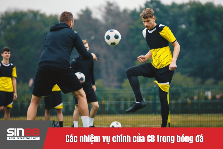 Các nhiệm vụ chính của CB trong bóng đá